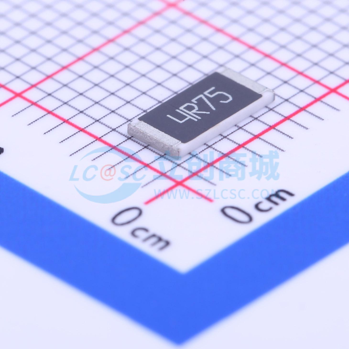 点击查看大图 CR2512F4R75E04S实物图