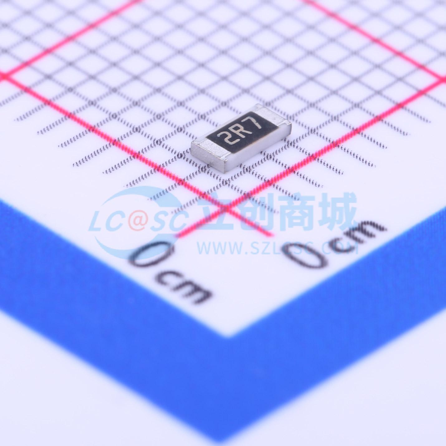 点击查看大图 WR12X2R7JTL实物图