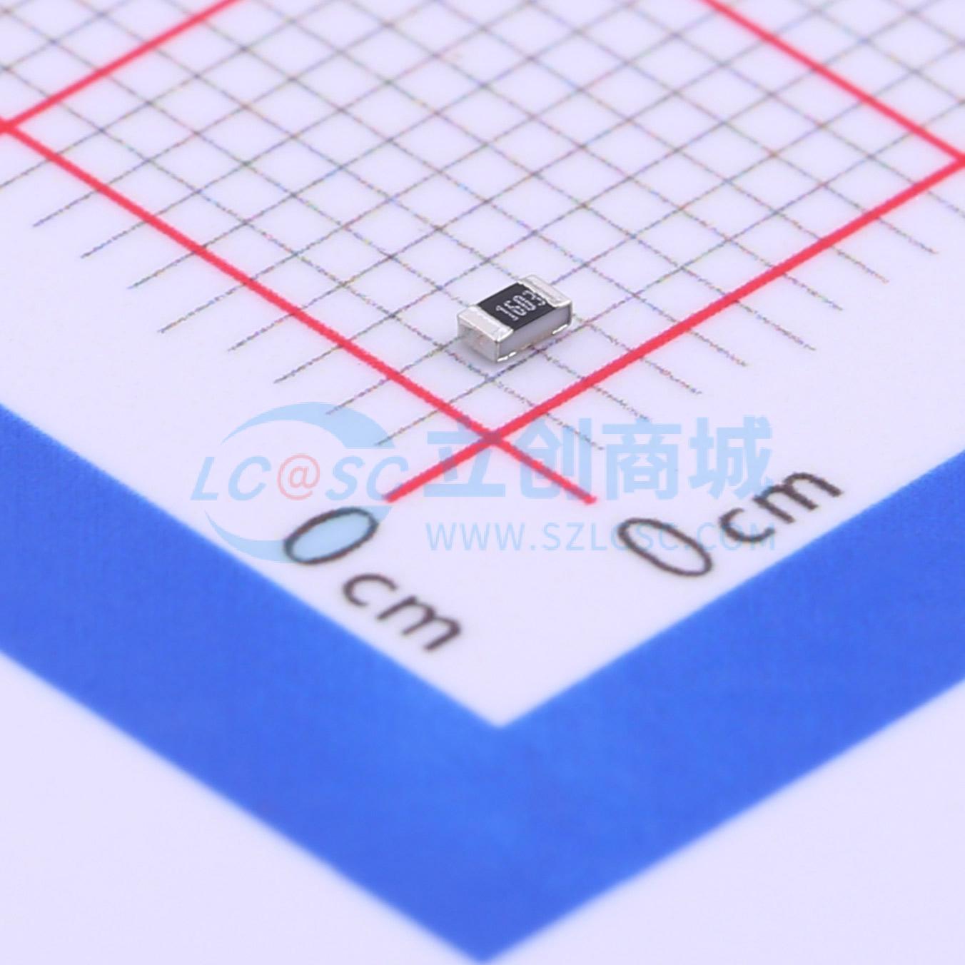 点击查看大图 HPCR0603F160KK9实物图