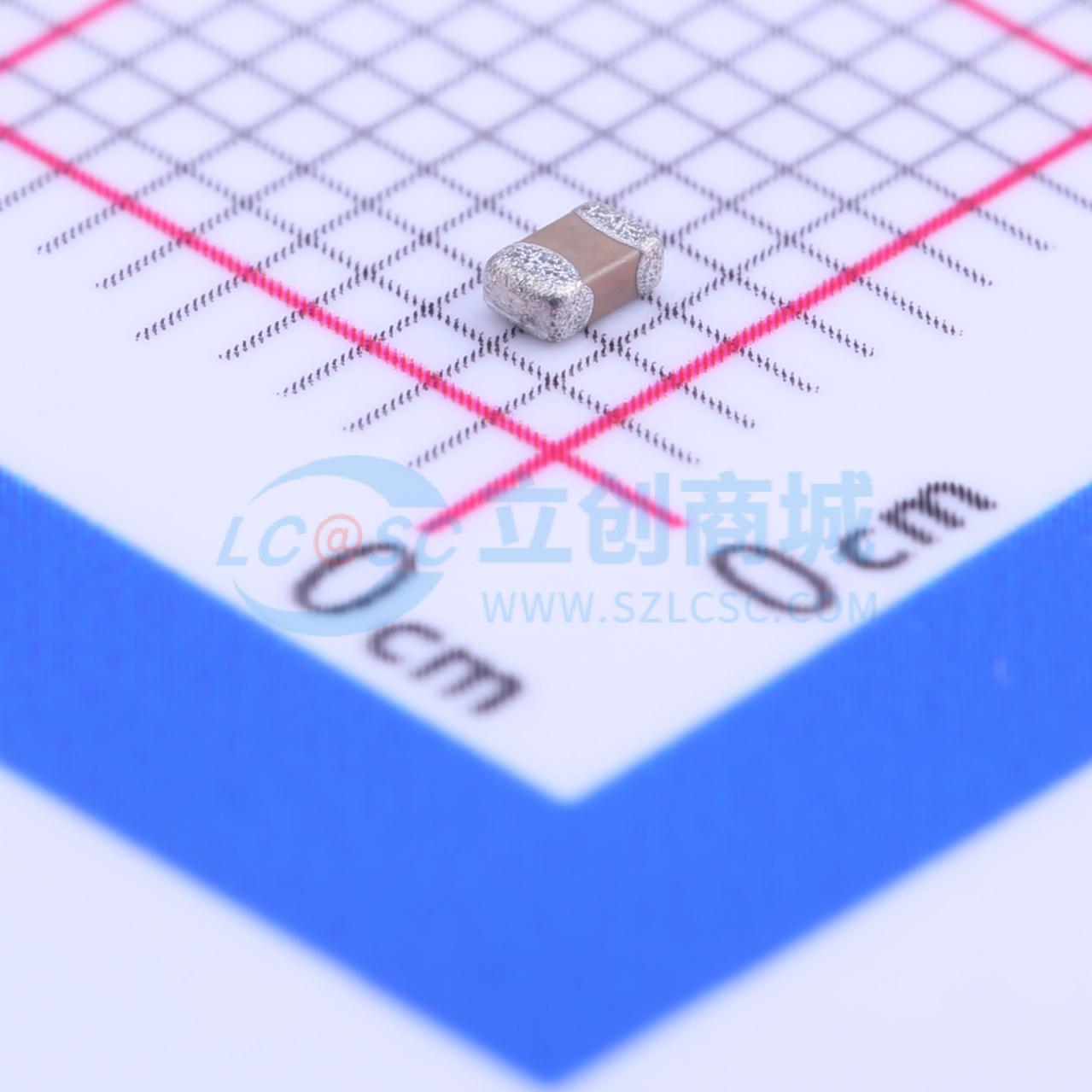 点击查看大图 0805B121K500CT实物图