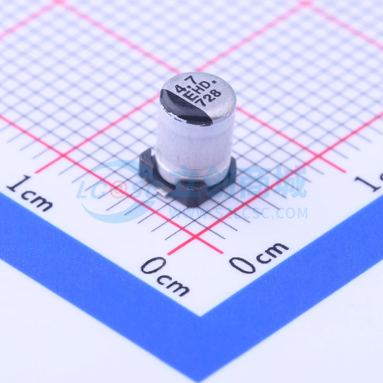 点击查看大图 EEEHD1E4R7AR实物图