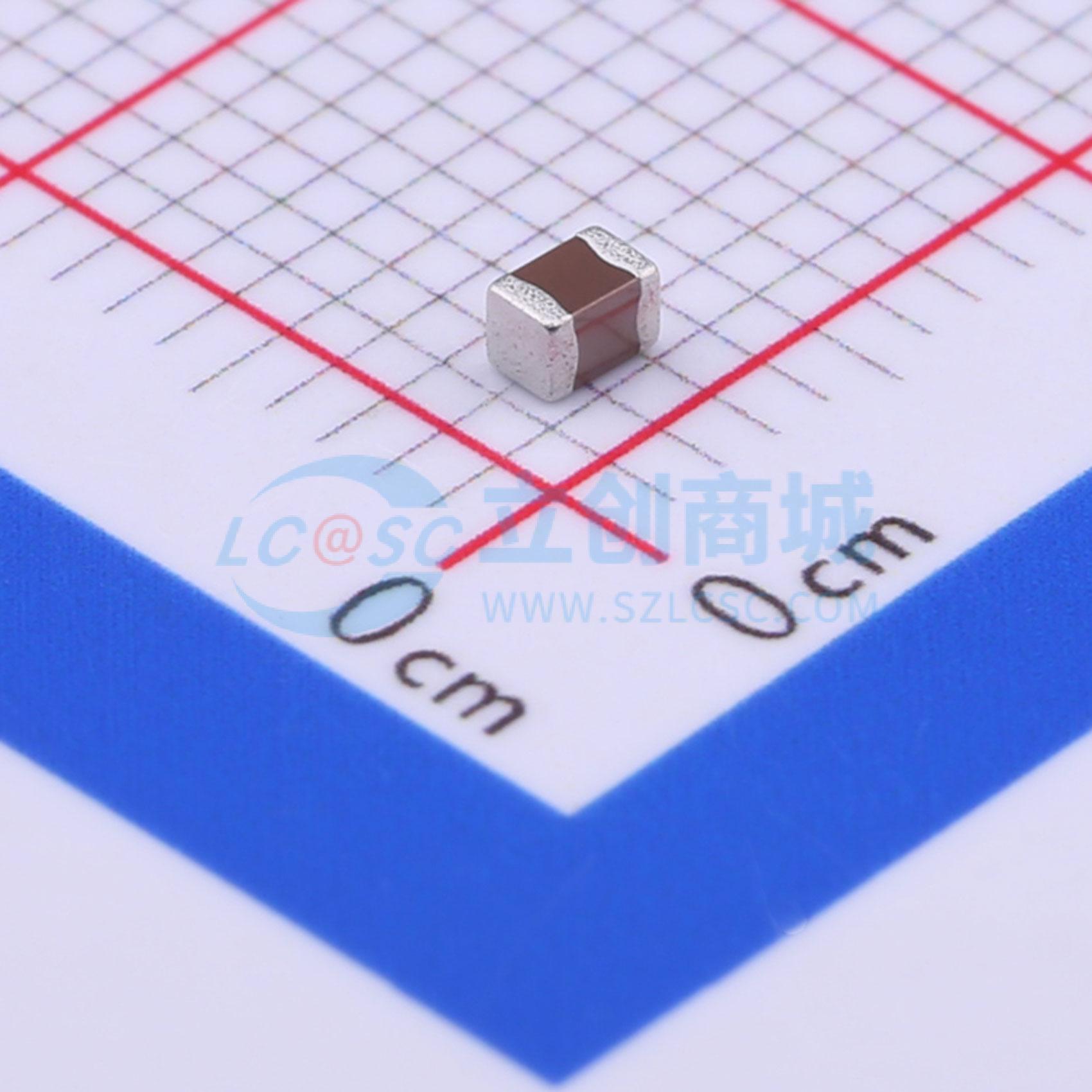点击查看大图 CGA4J1X5R1C106KT0Y0E实物图