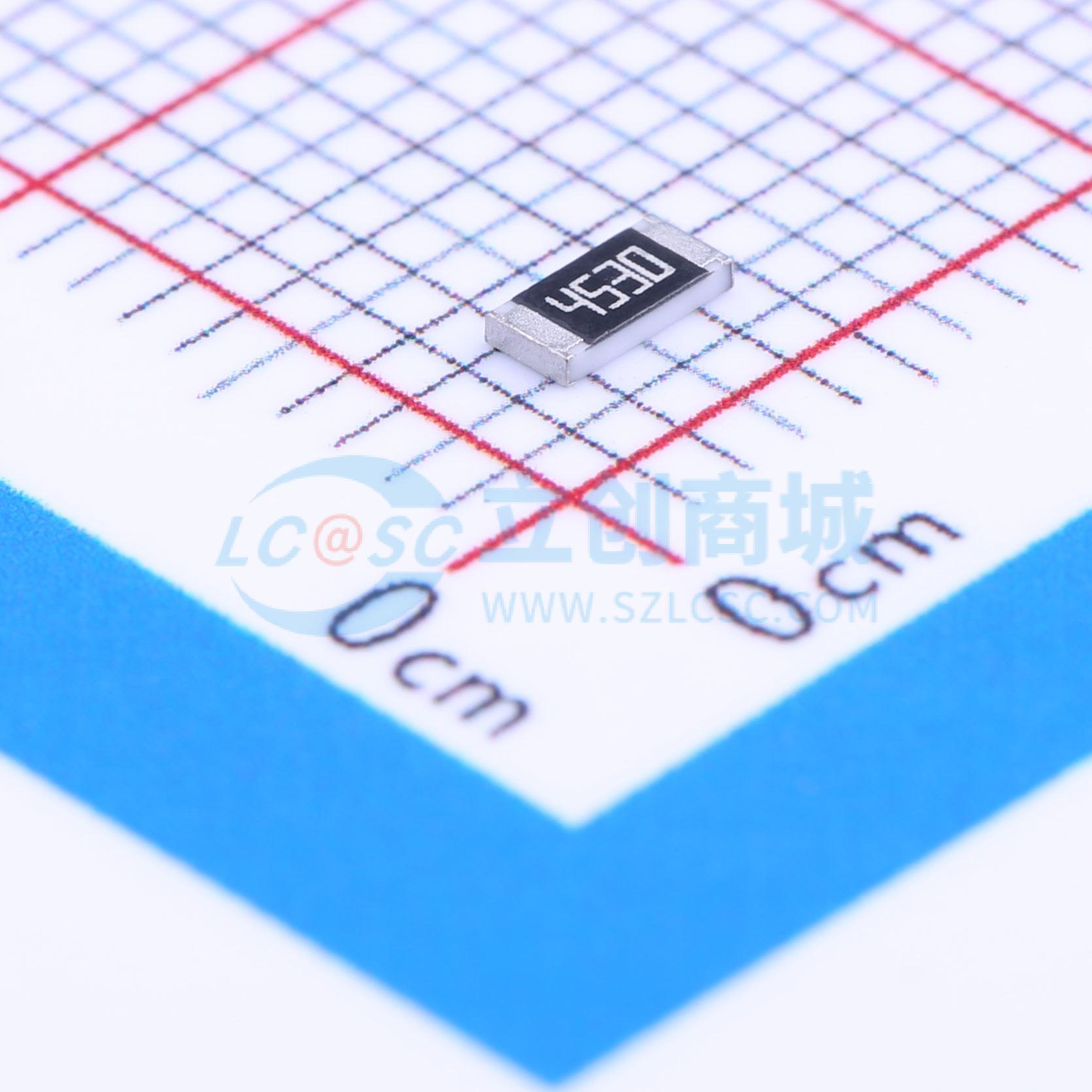 点击查看大图 RC1206FR-07453RL实物图