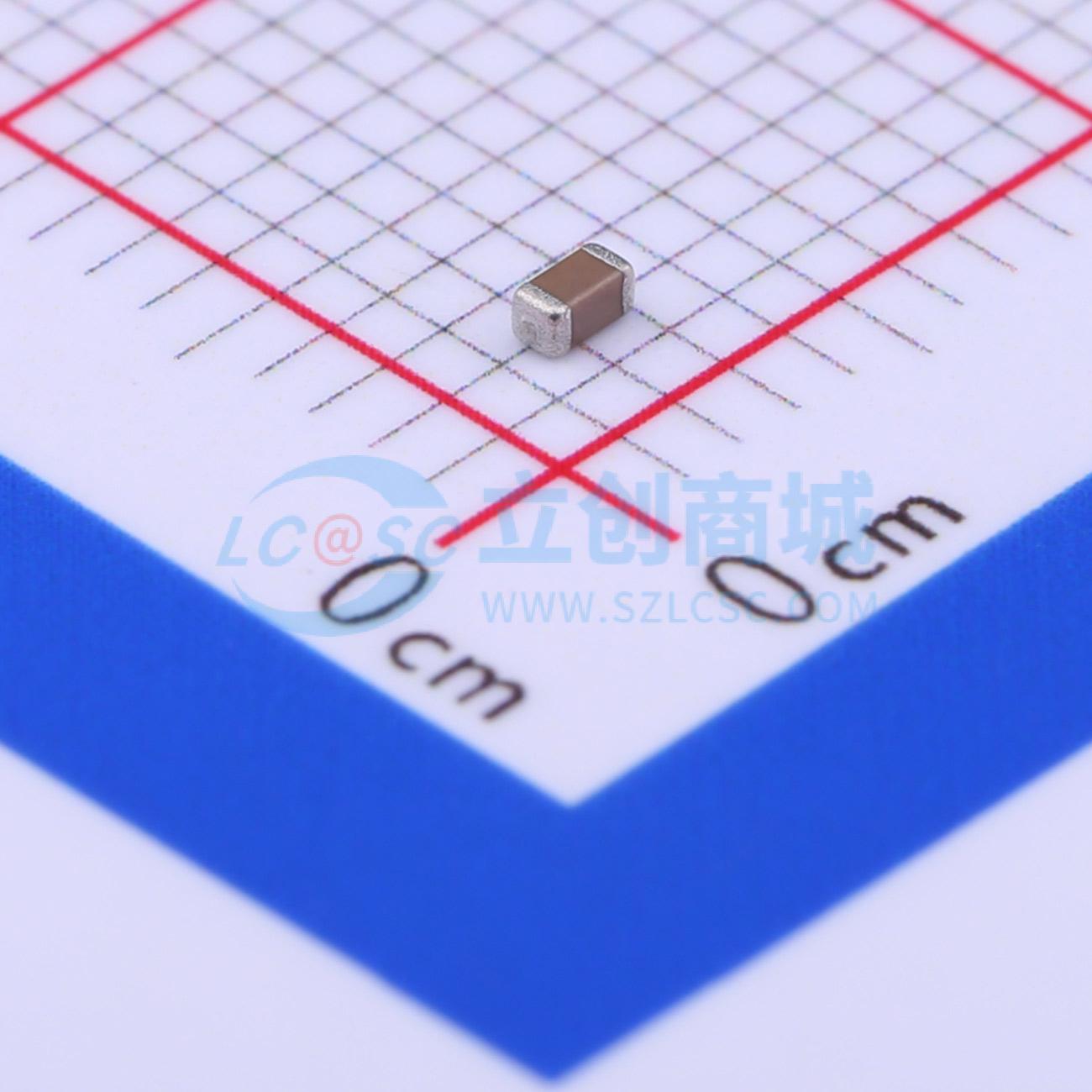 0603B104M500NT实物图