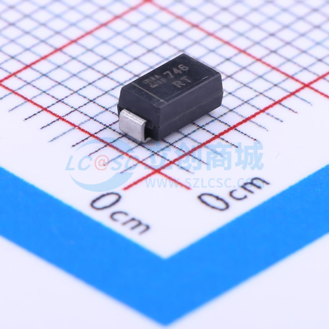 点击查看大图 SMAJ78A-13-F实物图