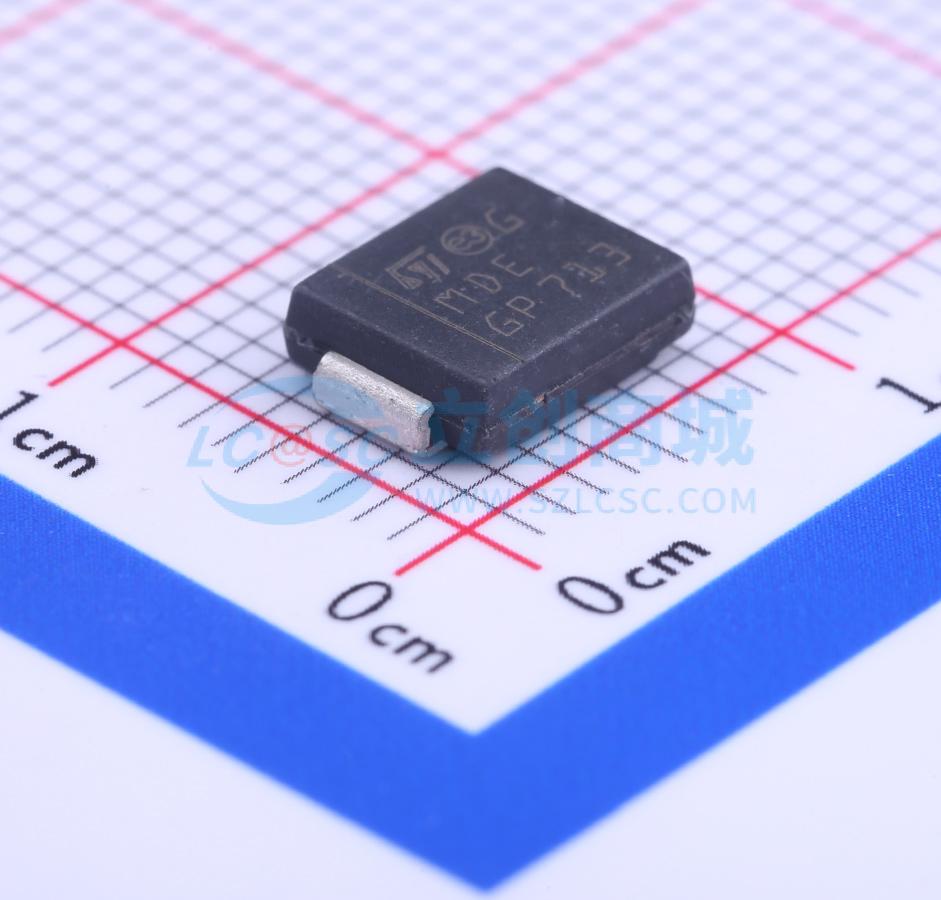 点击查看大图 SM15T6V8A实物图