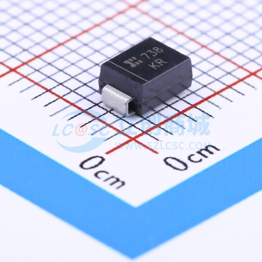 点击查看大图 SMBJ8.0A-13-F实物图