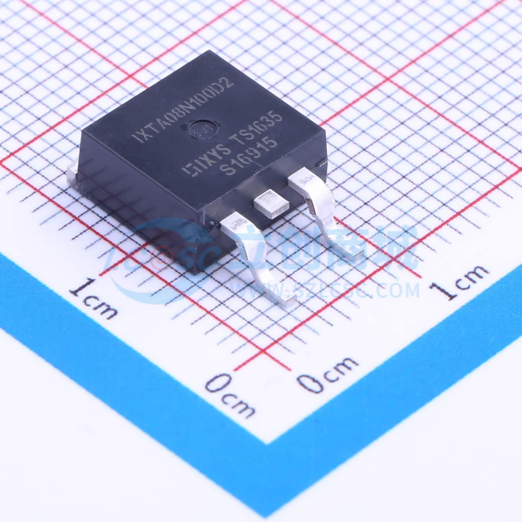 点击查看大图 IXTA08N100D2实物图