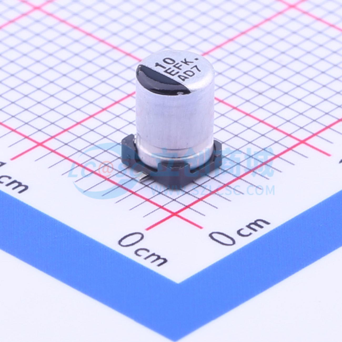 点击查看大图 EEEFK1E100R实物图