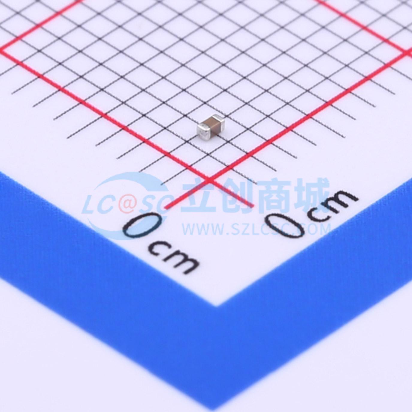 点击查看大图 GRM155B31H682KA88D实物图