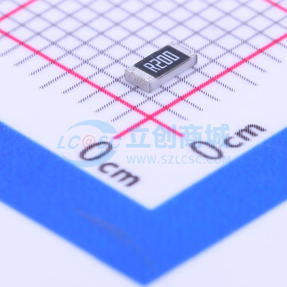 点击查看大图 CR1206FR200P05R实物图