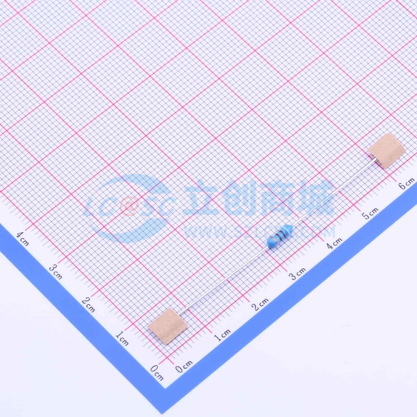 点击查看大图 MFR-25JT-52-910R实物图