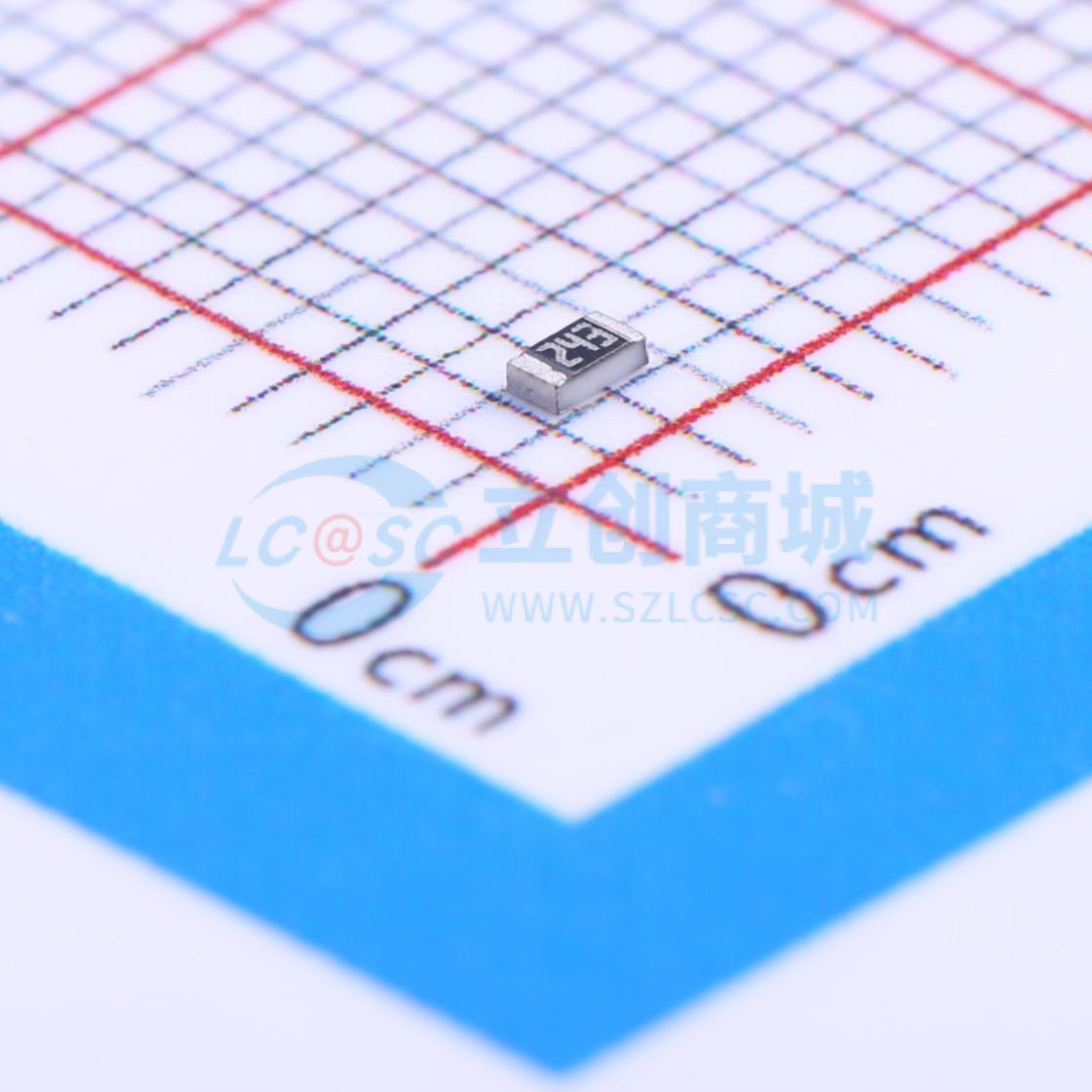 点击查看大图 AC0603JR-0724KL实物图