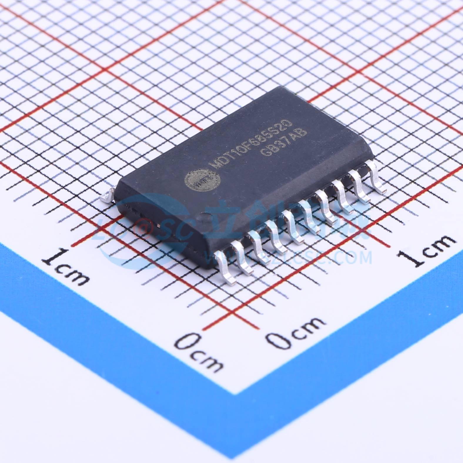 点击查看大图 MDT10F685实物图