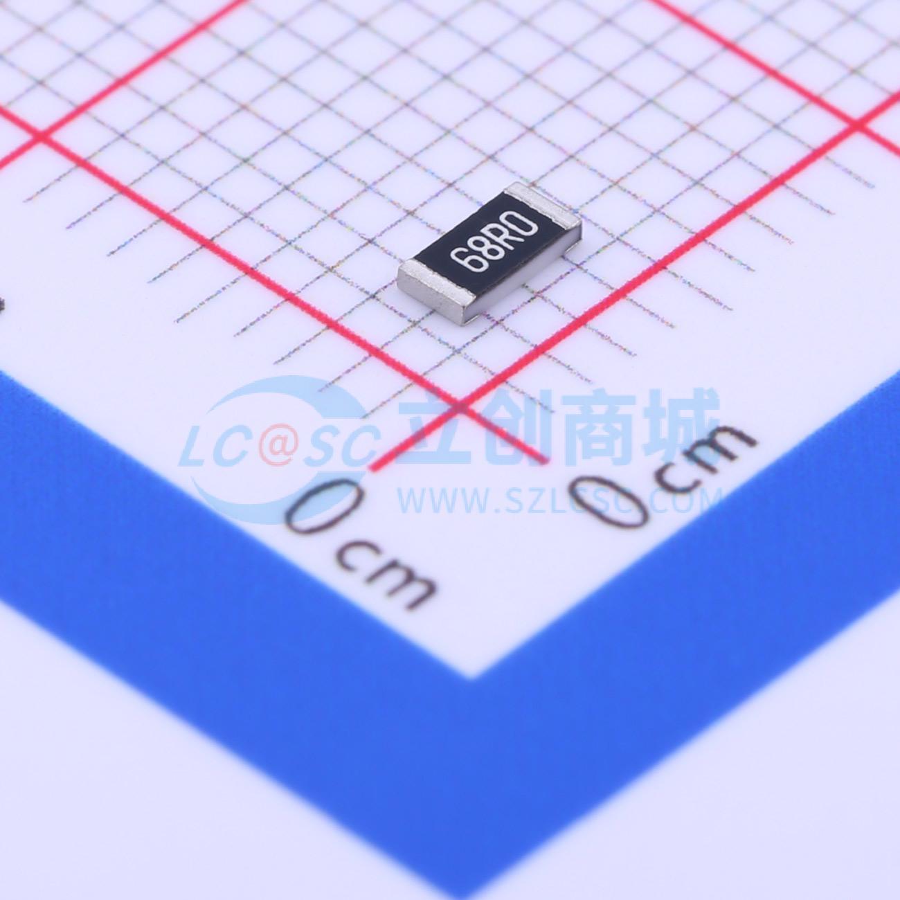 点击查看大图 AECR1206F68R0K9实物图