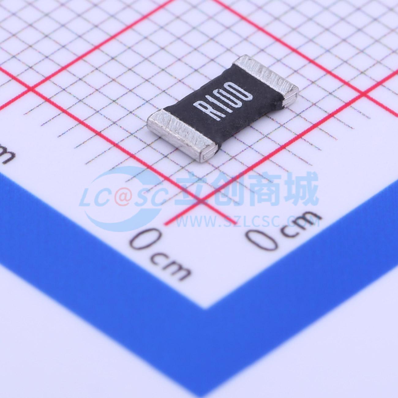 点击查看大图 LR2512-21R100F4实物图