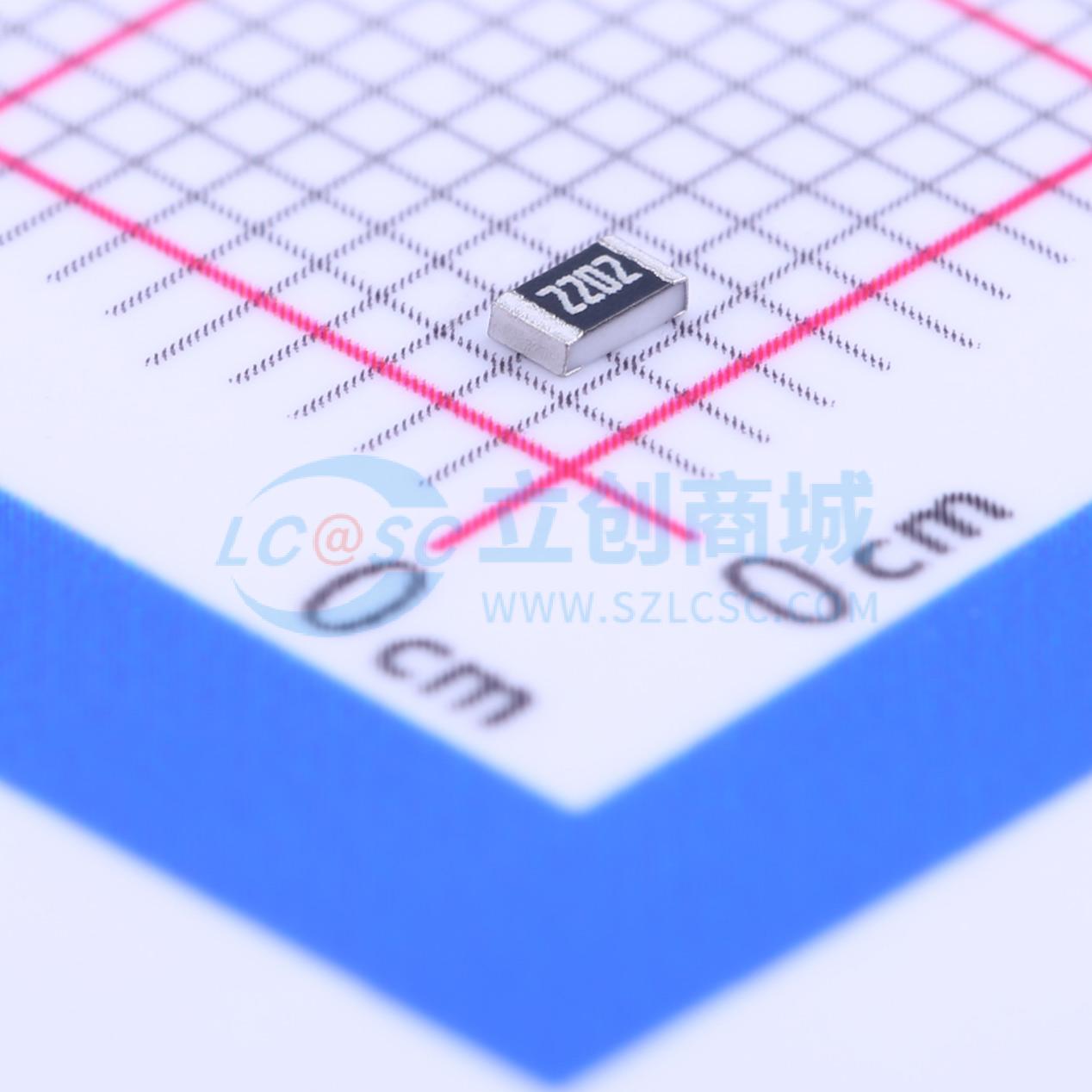 AC0805FR-0722KL实物图