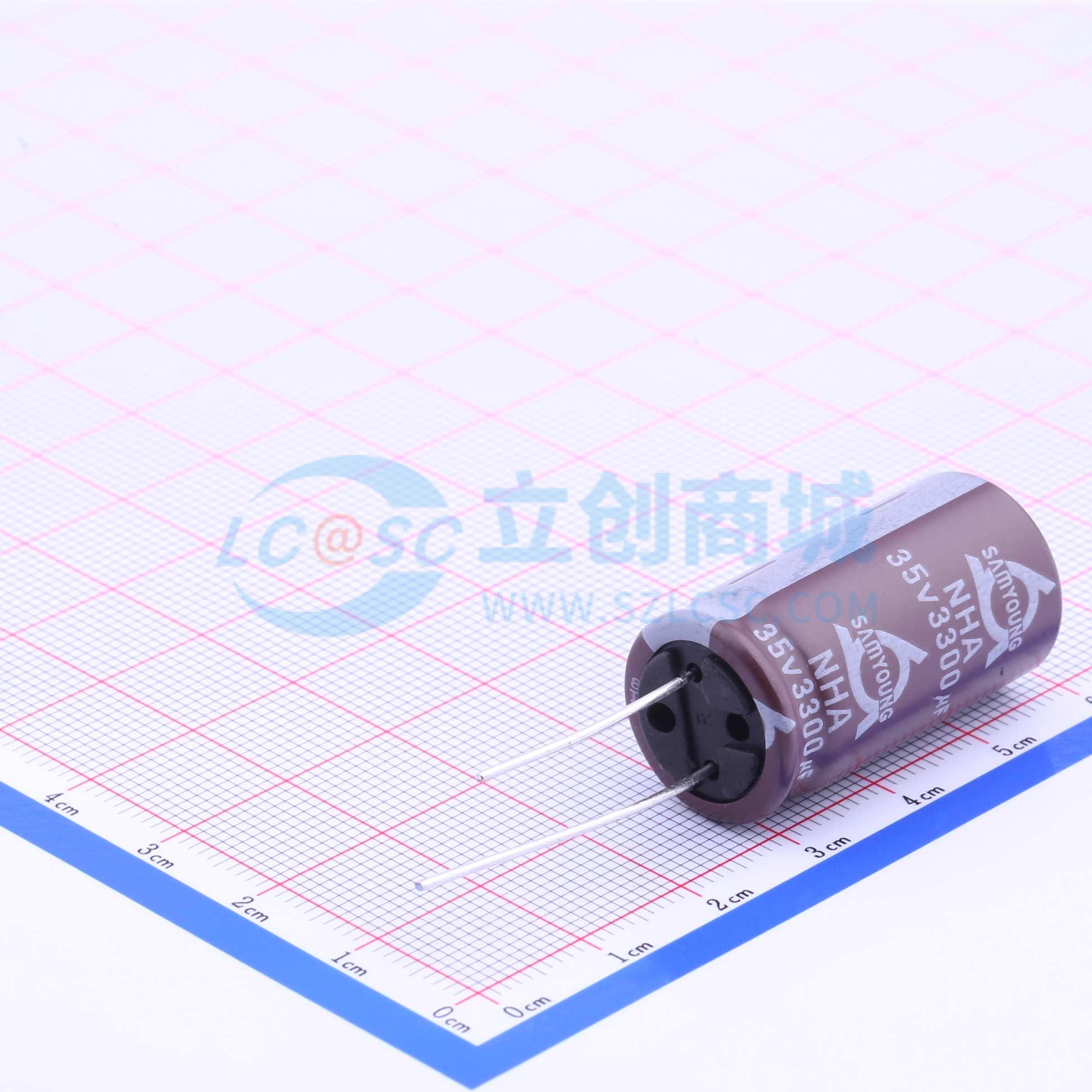 点击查看大图 NHA 35V3300 16*31.5实物图