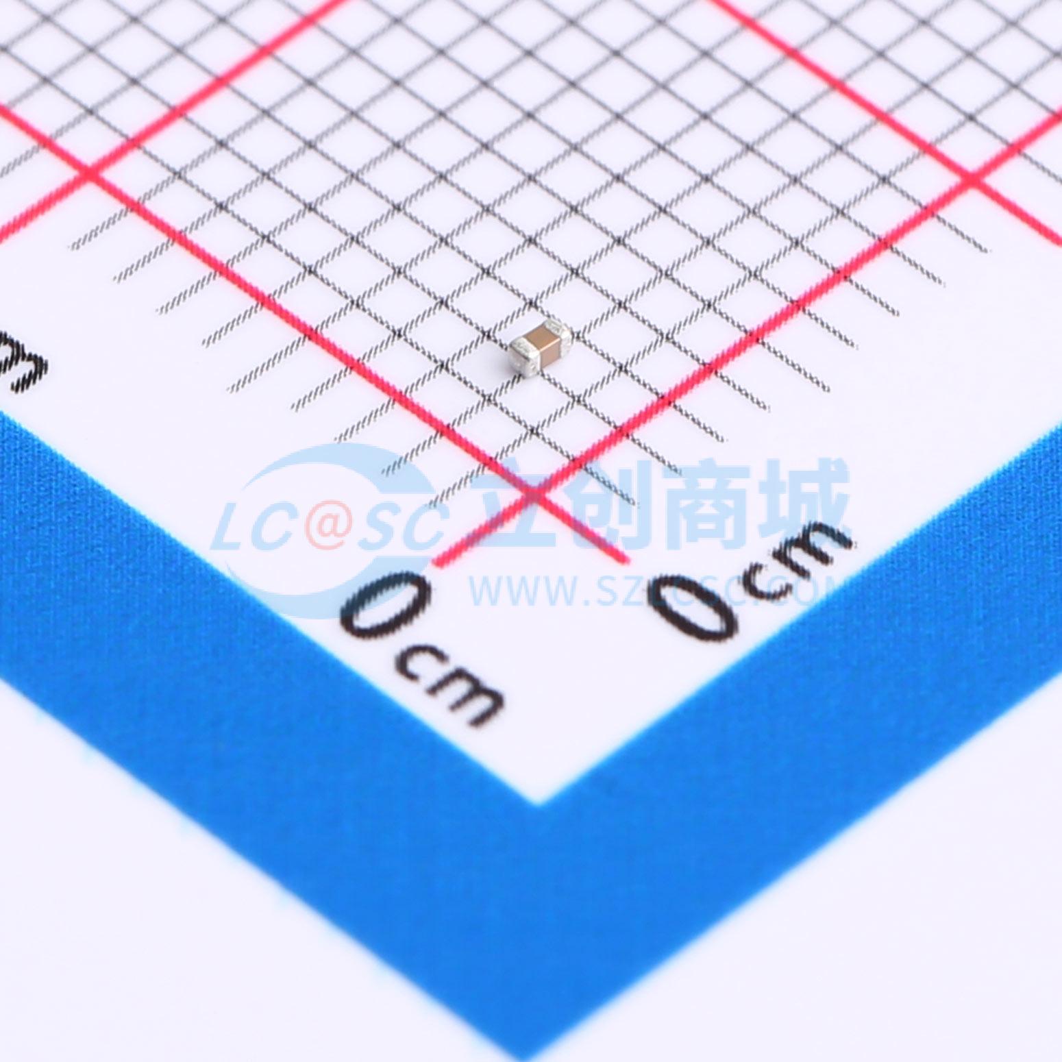 C1005X7R1H102K050BE实物图