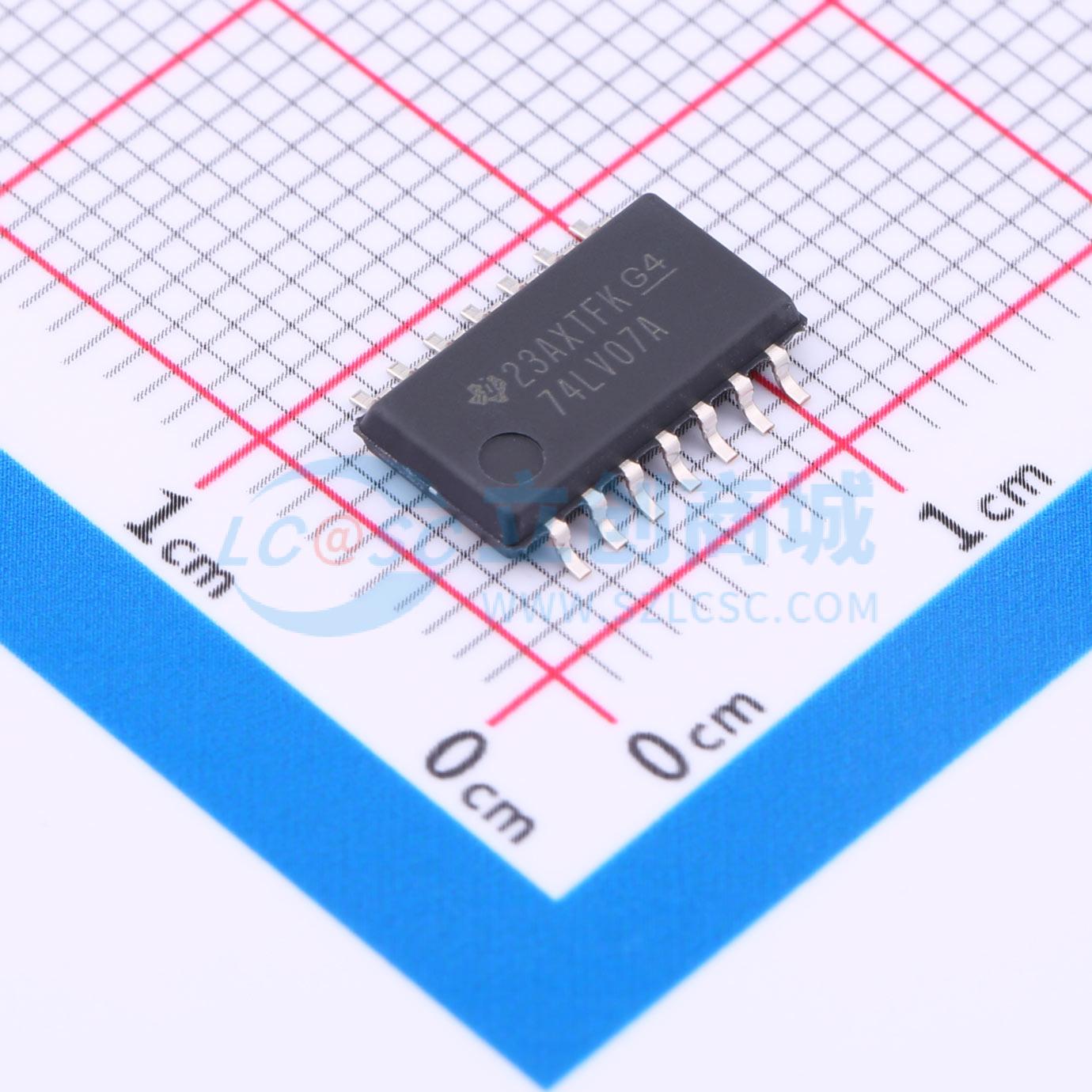 点击查看大图 SN74LV07ANSR实物图