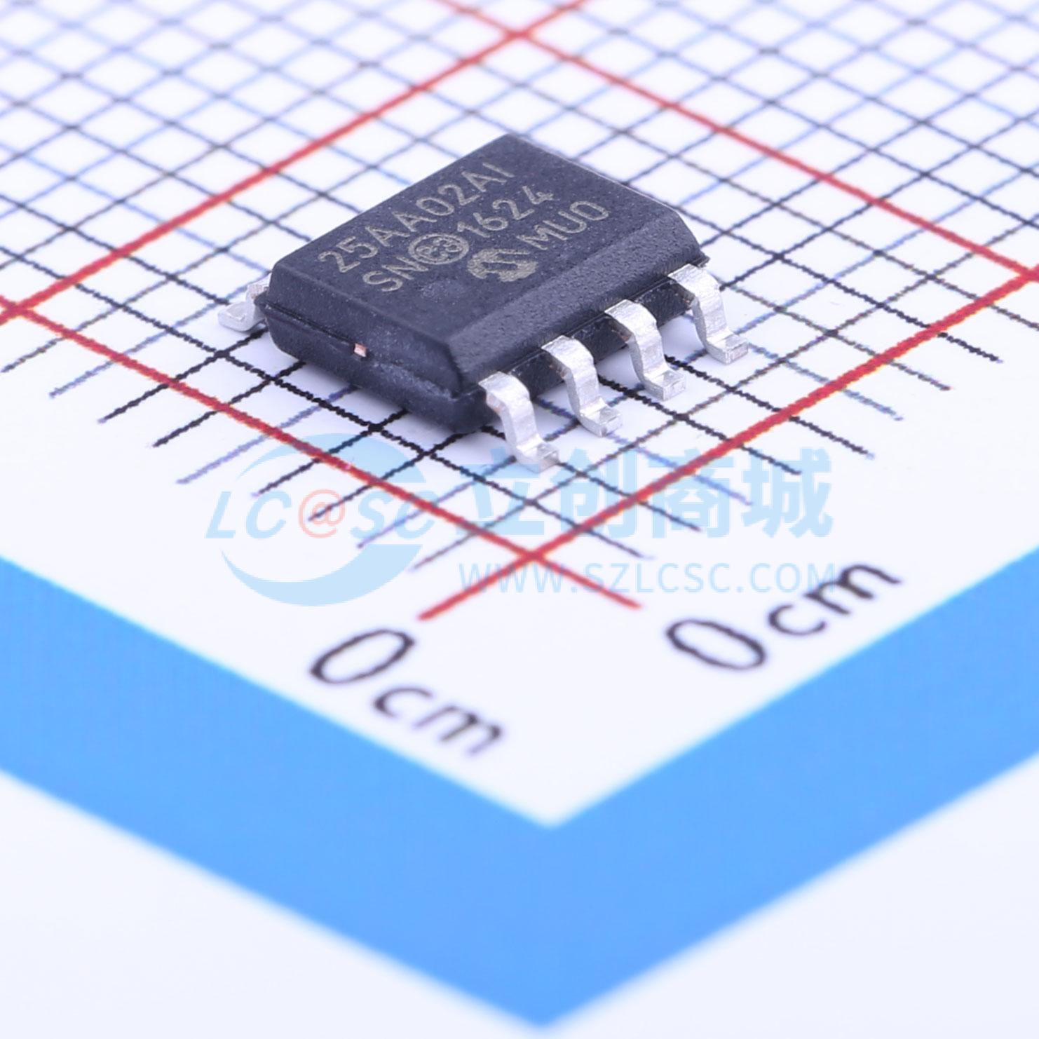 点击查看大图 25AA020A-I/SN实物图