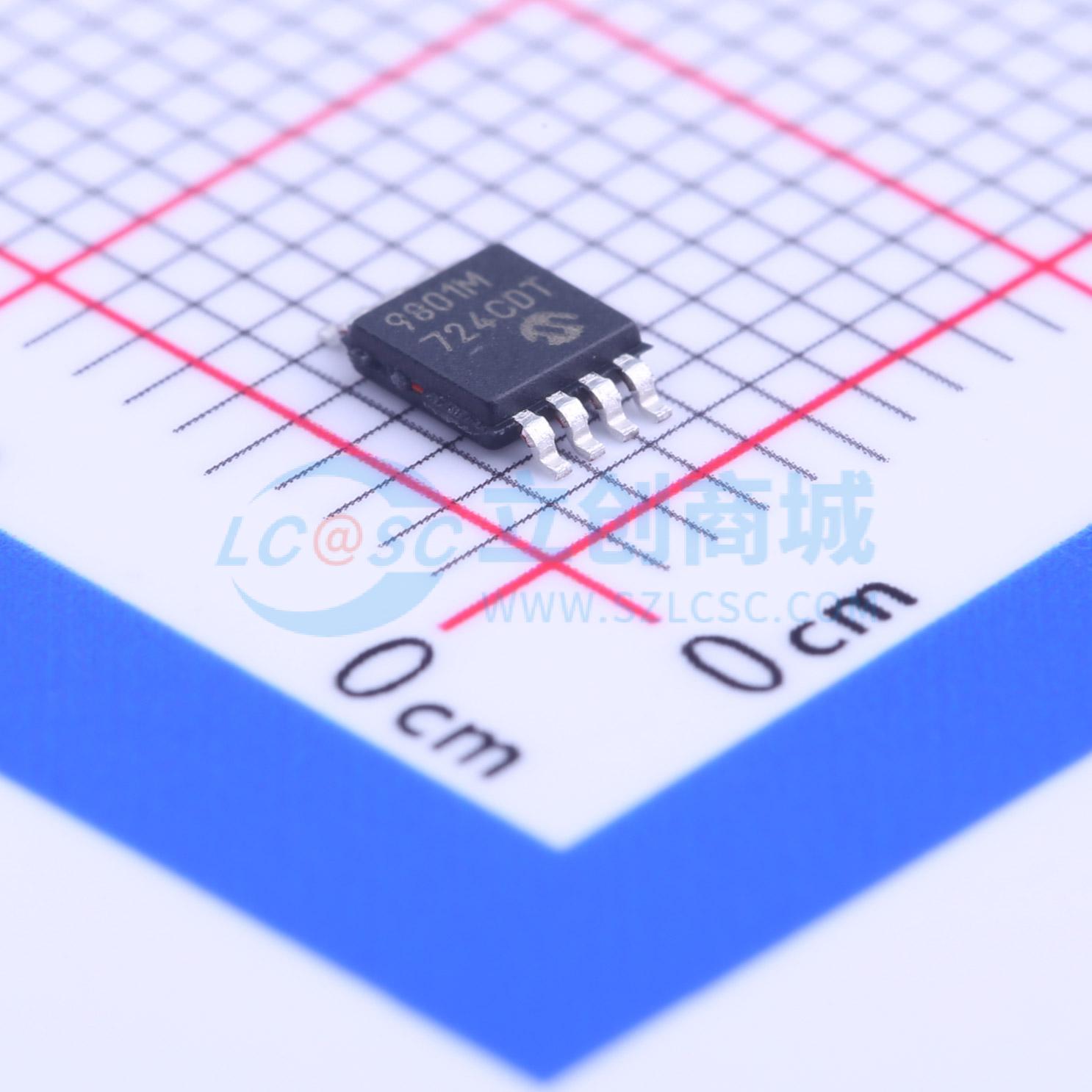 点击查看大图 MCP9801-M/MS实物图