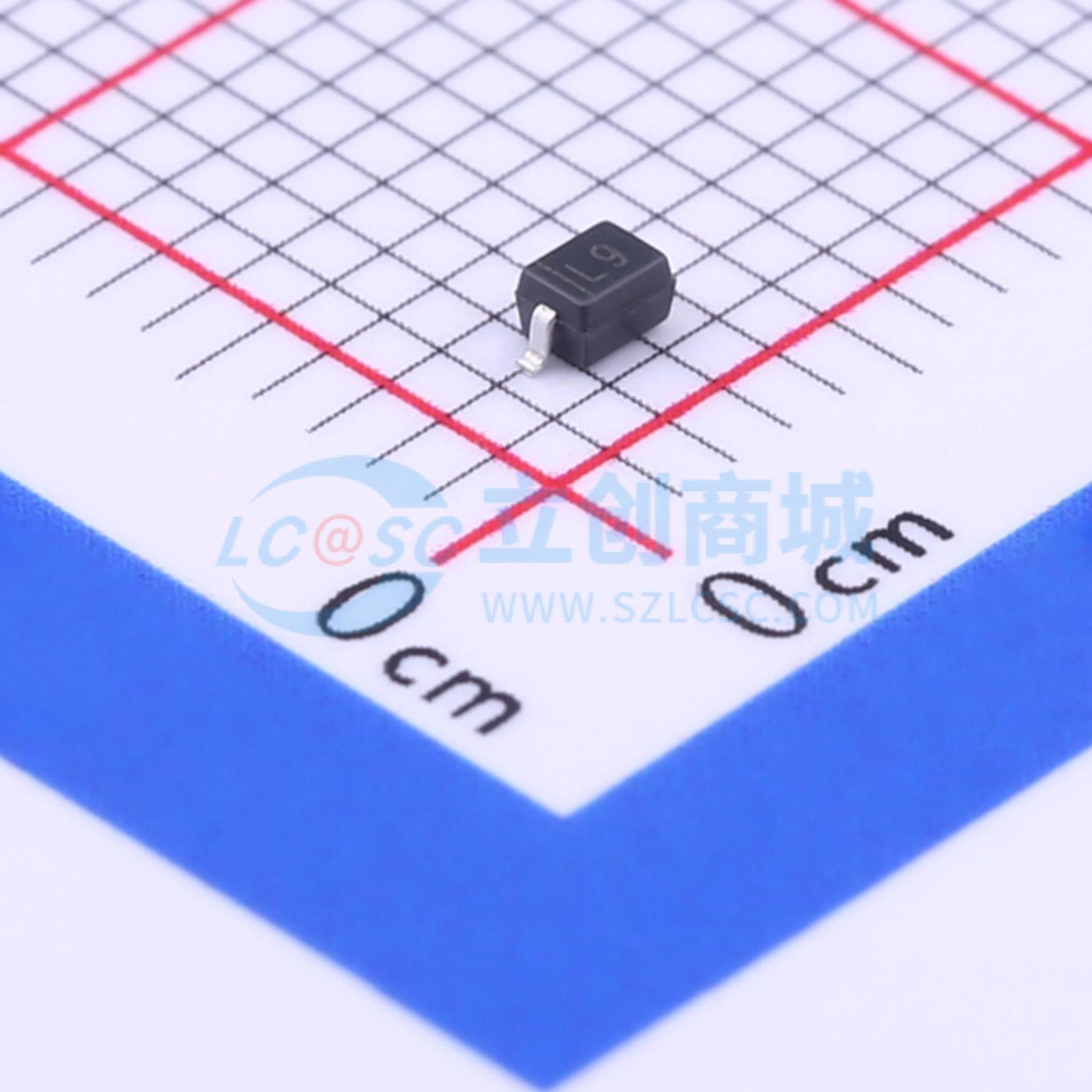 点击查看大图 BAT54WSQ-7-F实物图