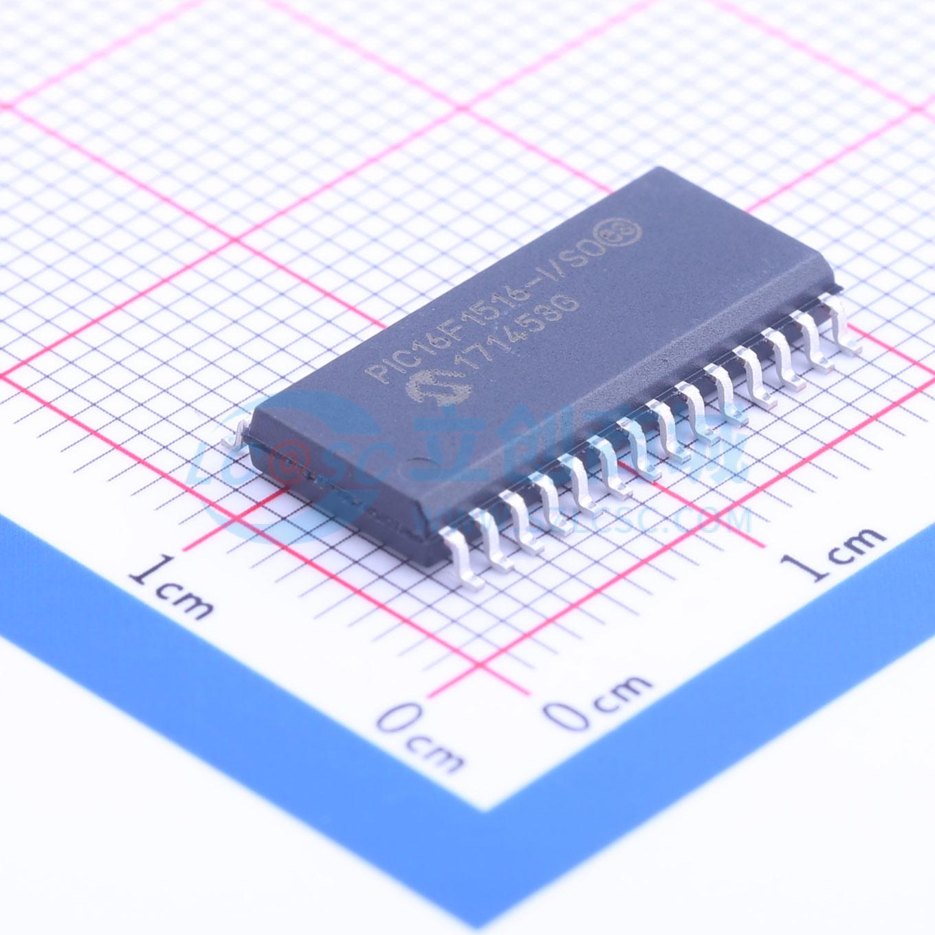 点击查看大图 PIC16F1516-I/SO实物图