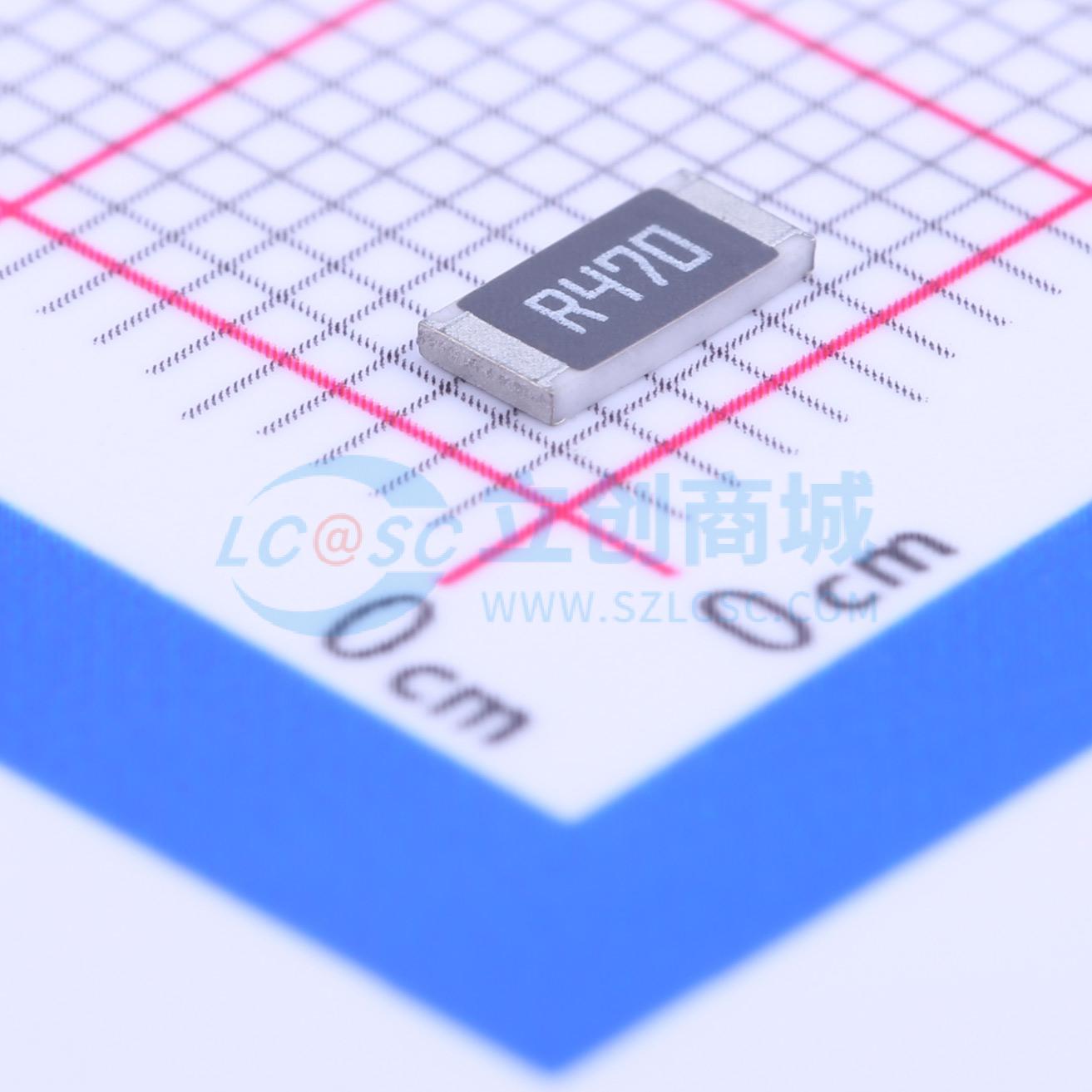 点击查看大图 CR2010JR470E04R实物图