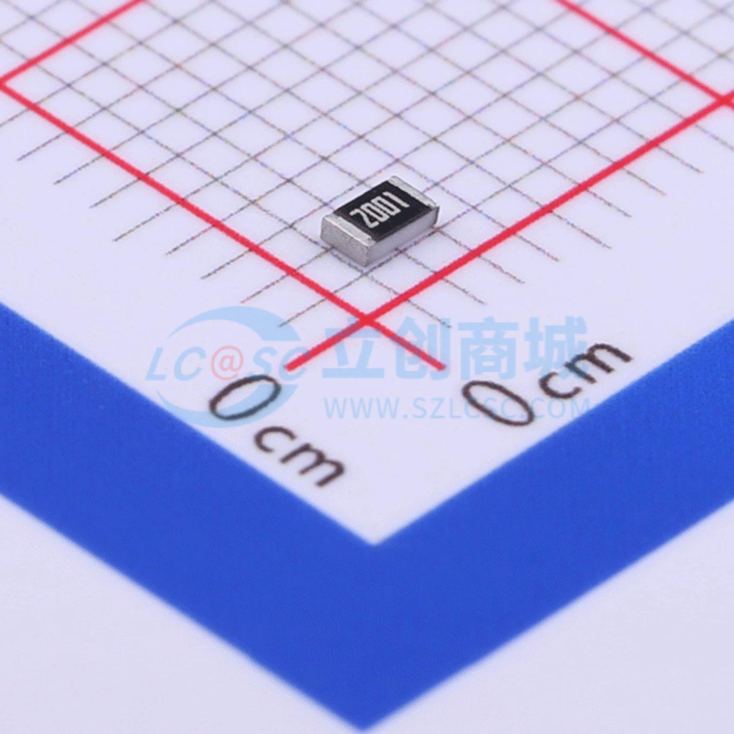 RC0805DR-072KL实物图