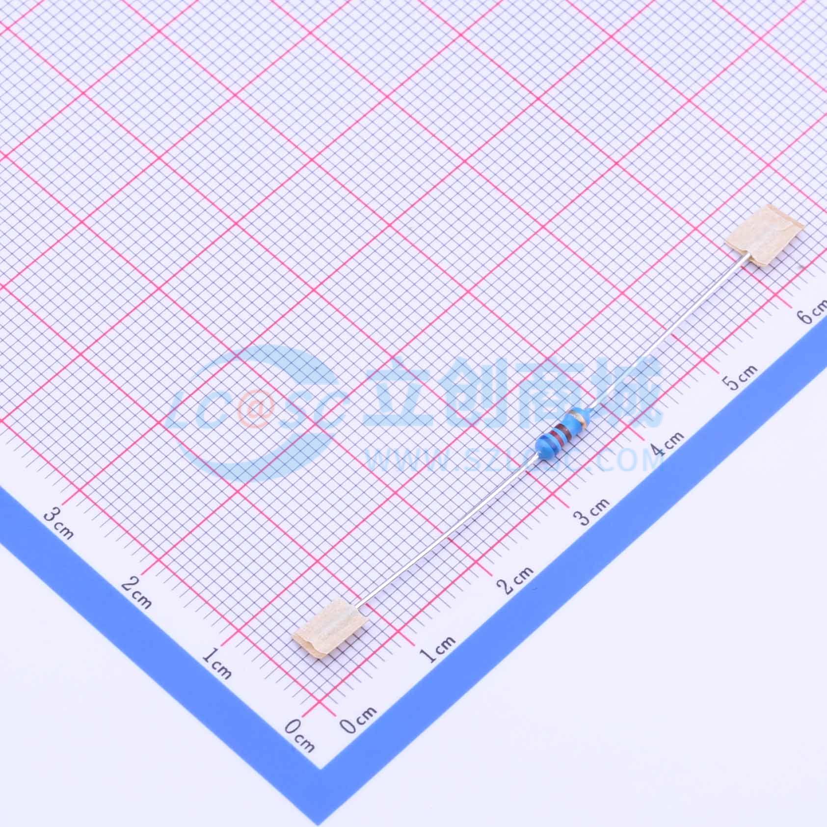 点击查看大图 MFR-25JT-52-620R实物图