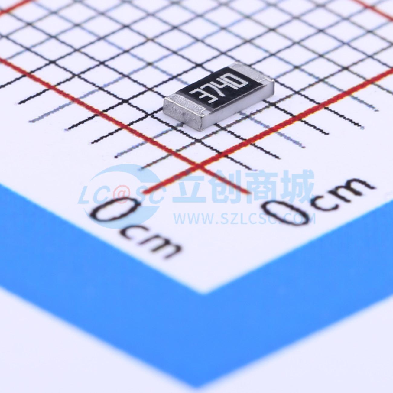 点击查看大图 RC1206FR-07374RL实物图