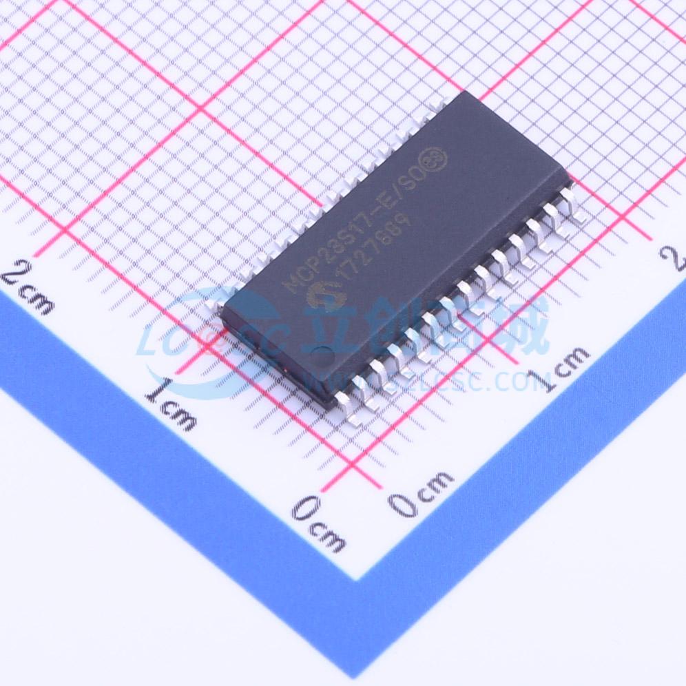 点击查看大图 MCP23S17T-E/SO实物图