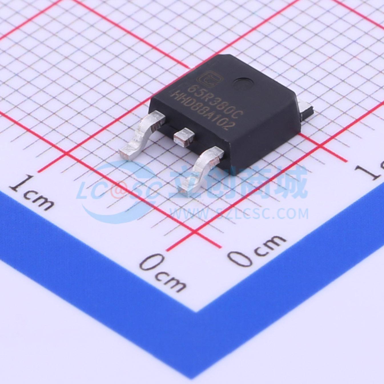 点击查看大图 TPD65R380C实物图