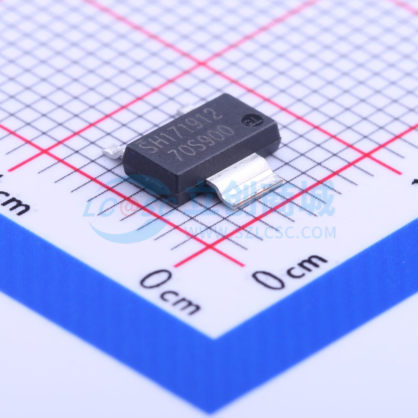 IPN70R900P7S实物图