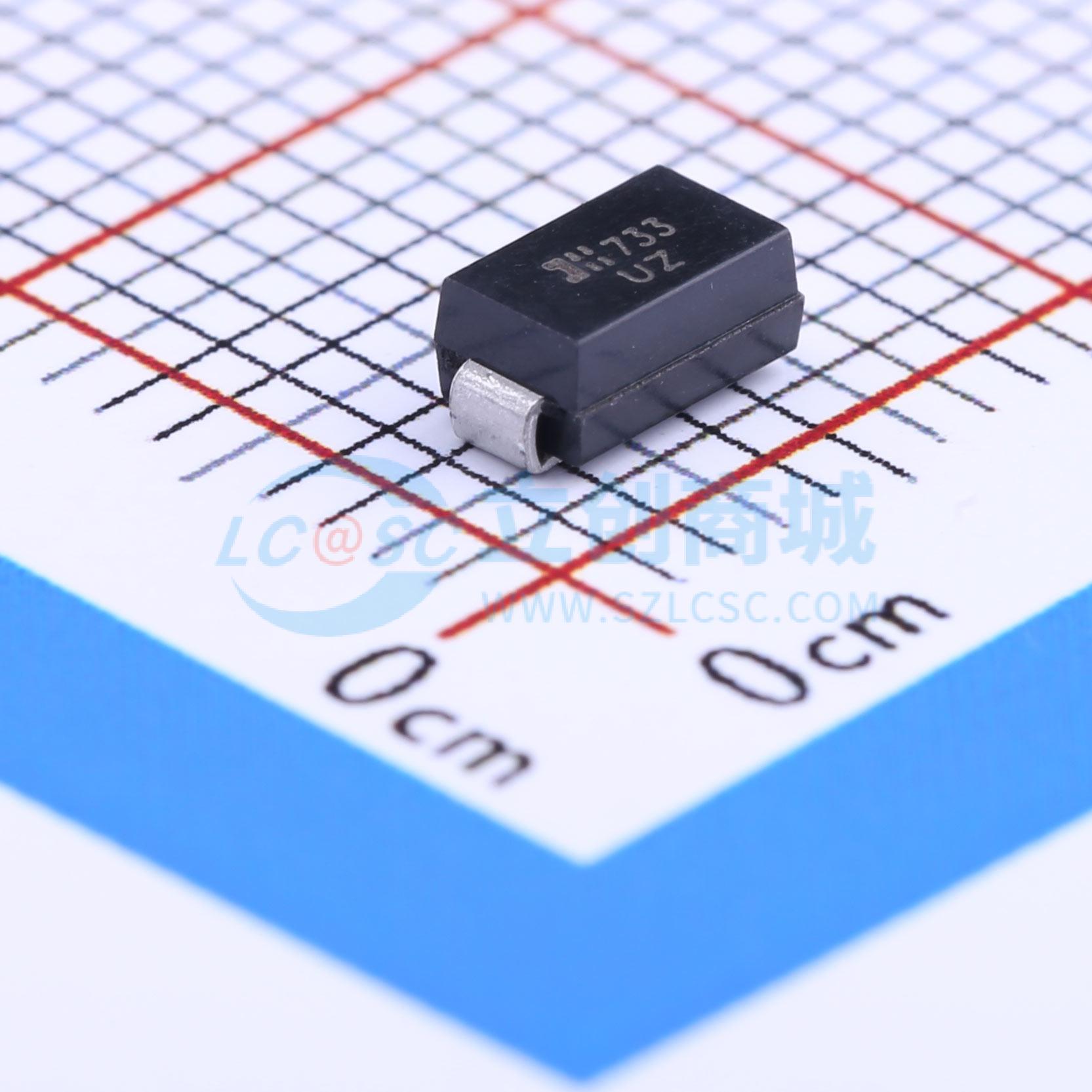 点击查看大图 SMAJ24CA-13-F实物图