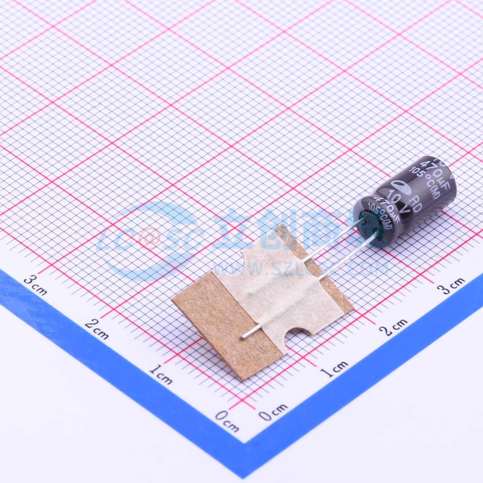 点击查看大图 RD1A477M6L011PC实物图