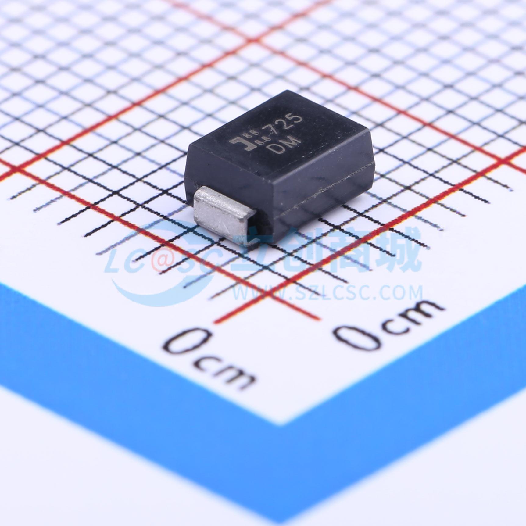 点击查看大图 SMBJ64CA-13-F实物图