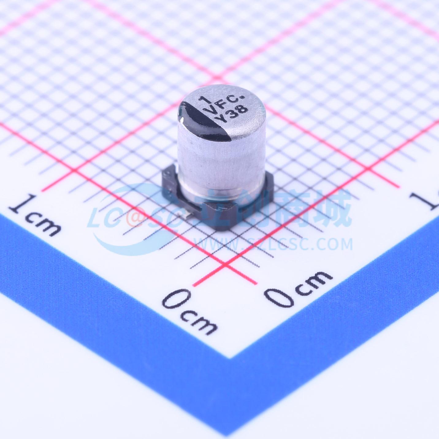 点击查看大图 EEEFC1V1R0R实物图