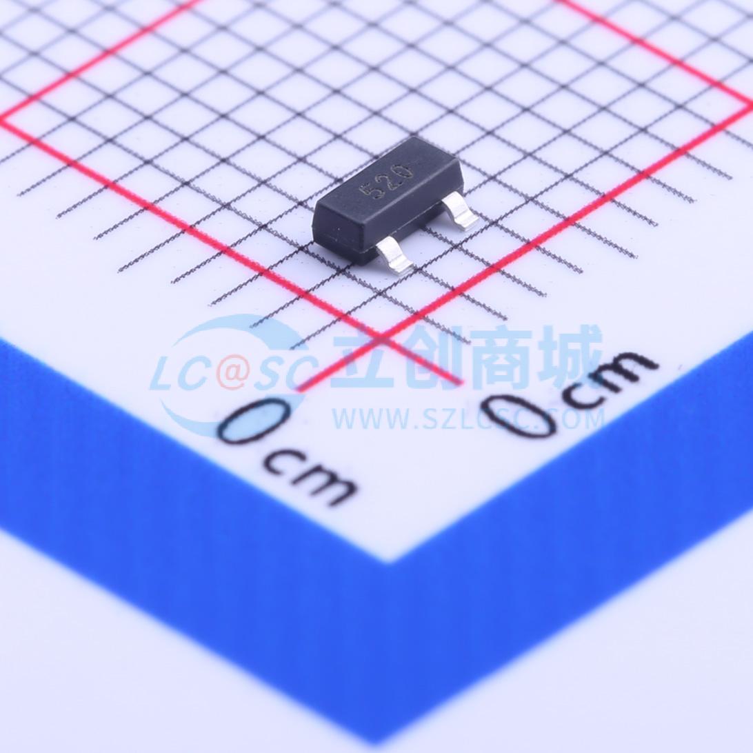点击查看大图 FMMT6520TA实物图