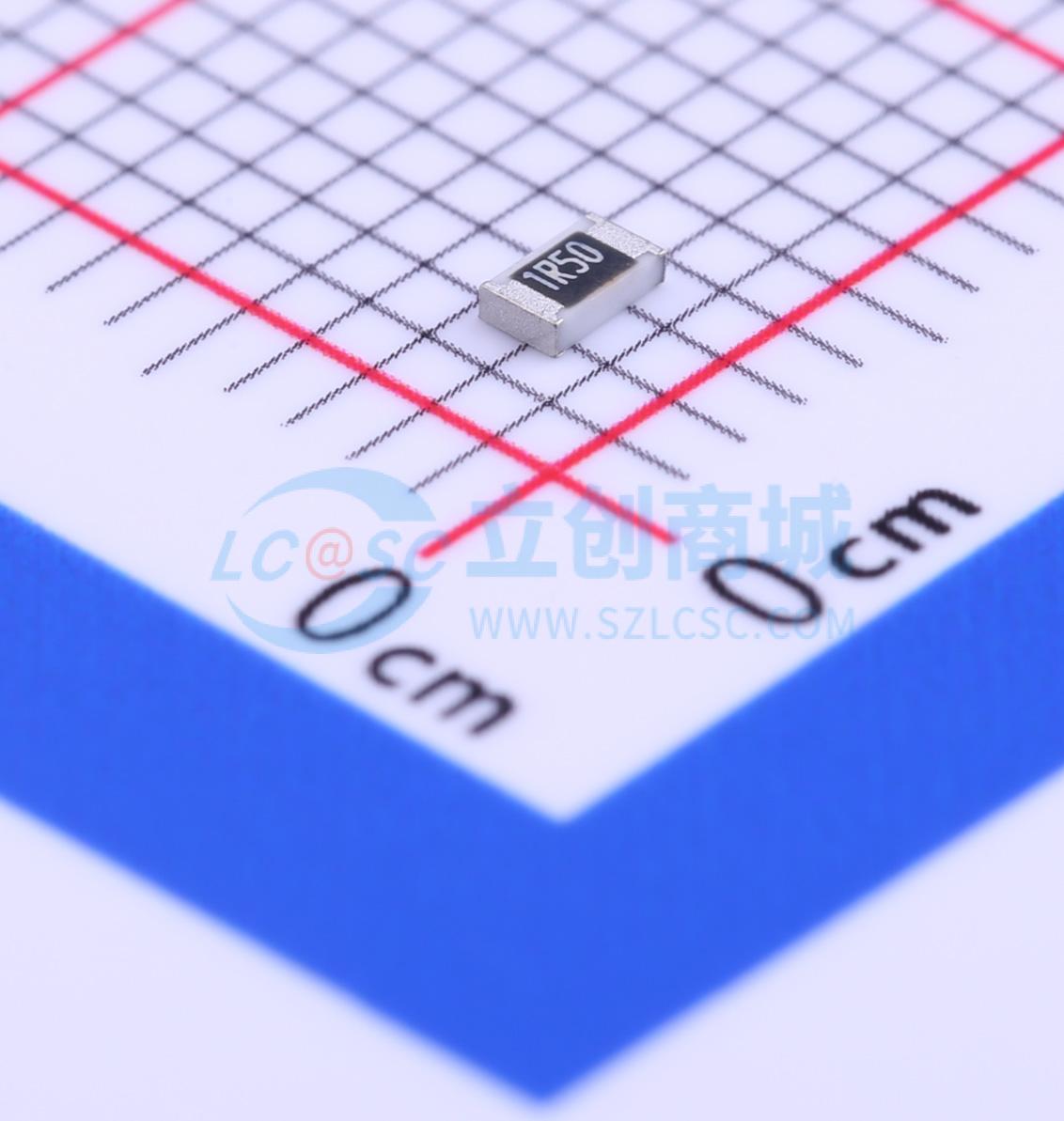 点击查看大图 WR08W1R50FTL实物图