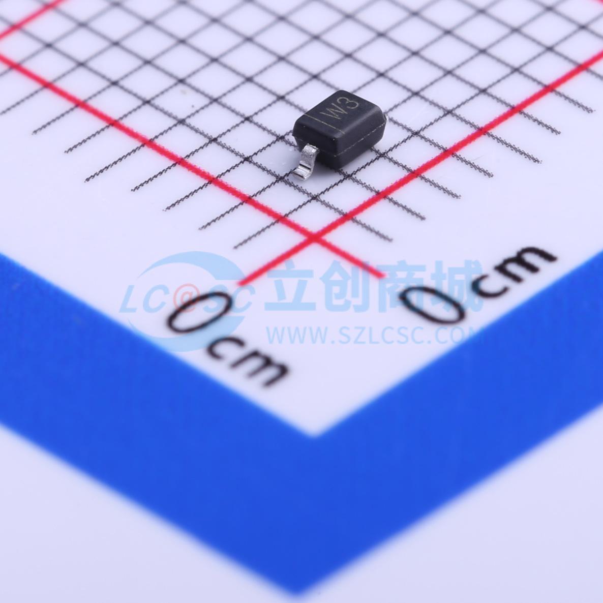 点击查看大图 BZT52C3V3S实物图