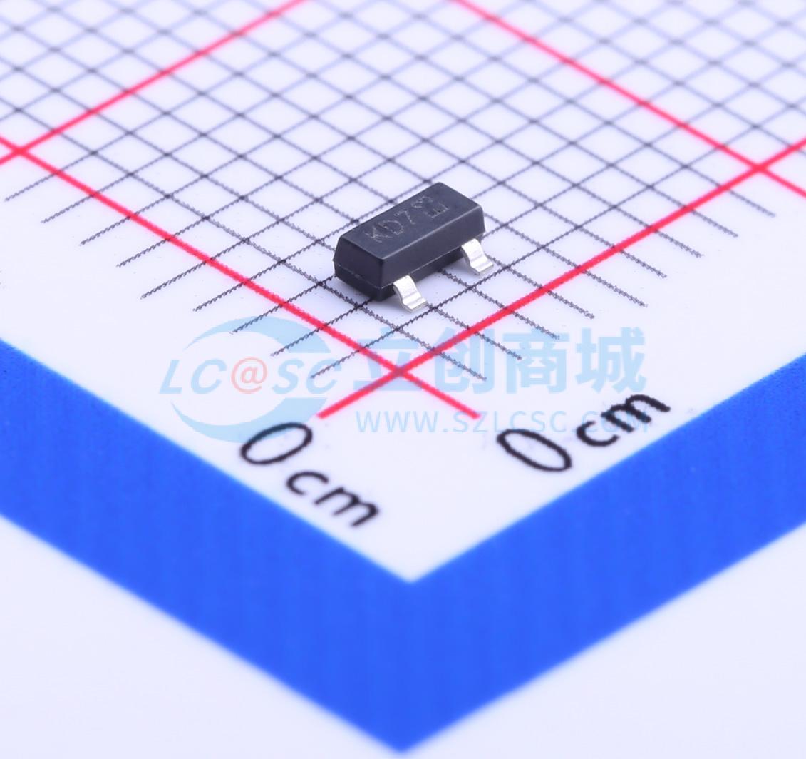 点击查看大图 AZ23C4V7-7-F实物图