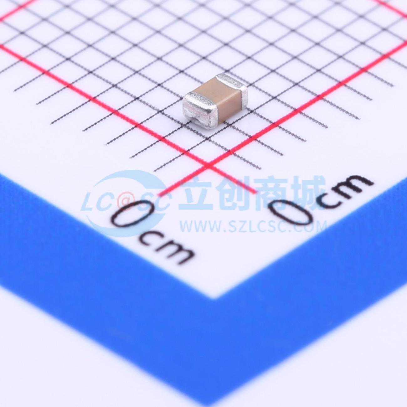 C0805F102K1RACAUTO实物图