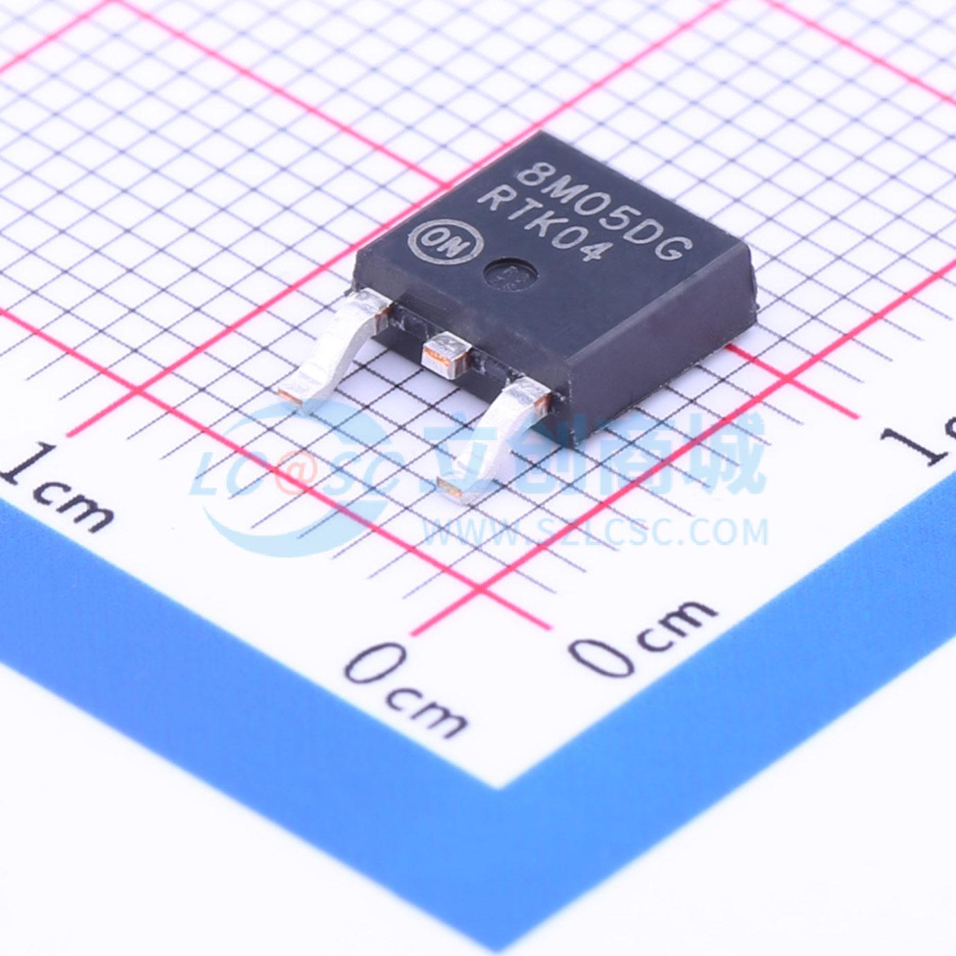 点击查看大图 MC78M05ACDTG实物图