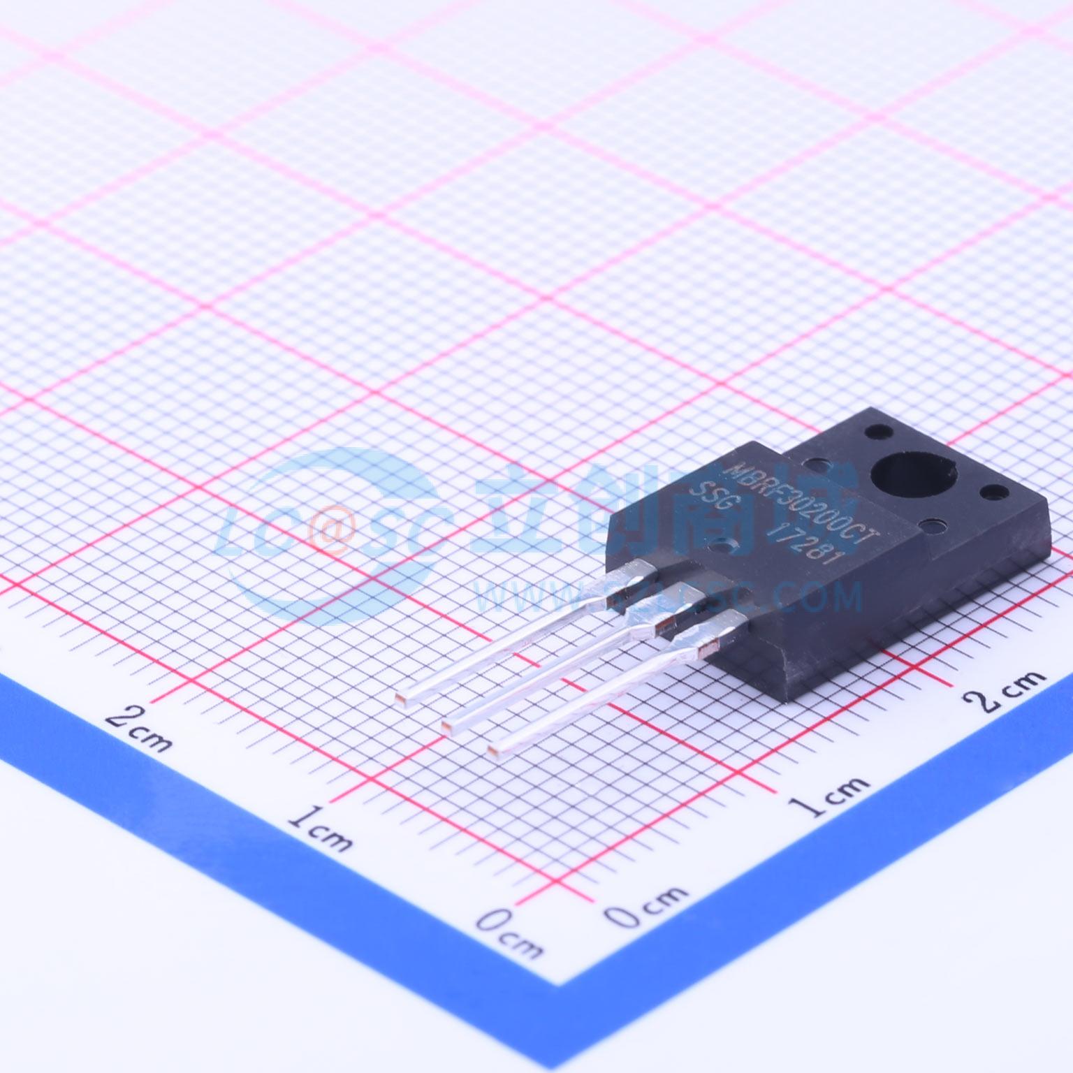 MBRF30200CT实物图