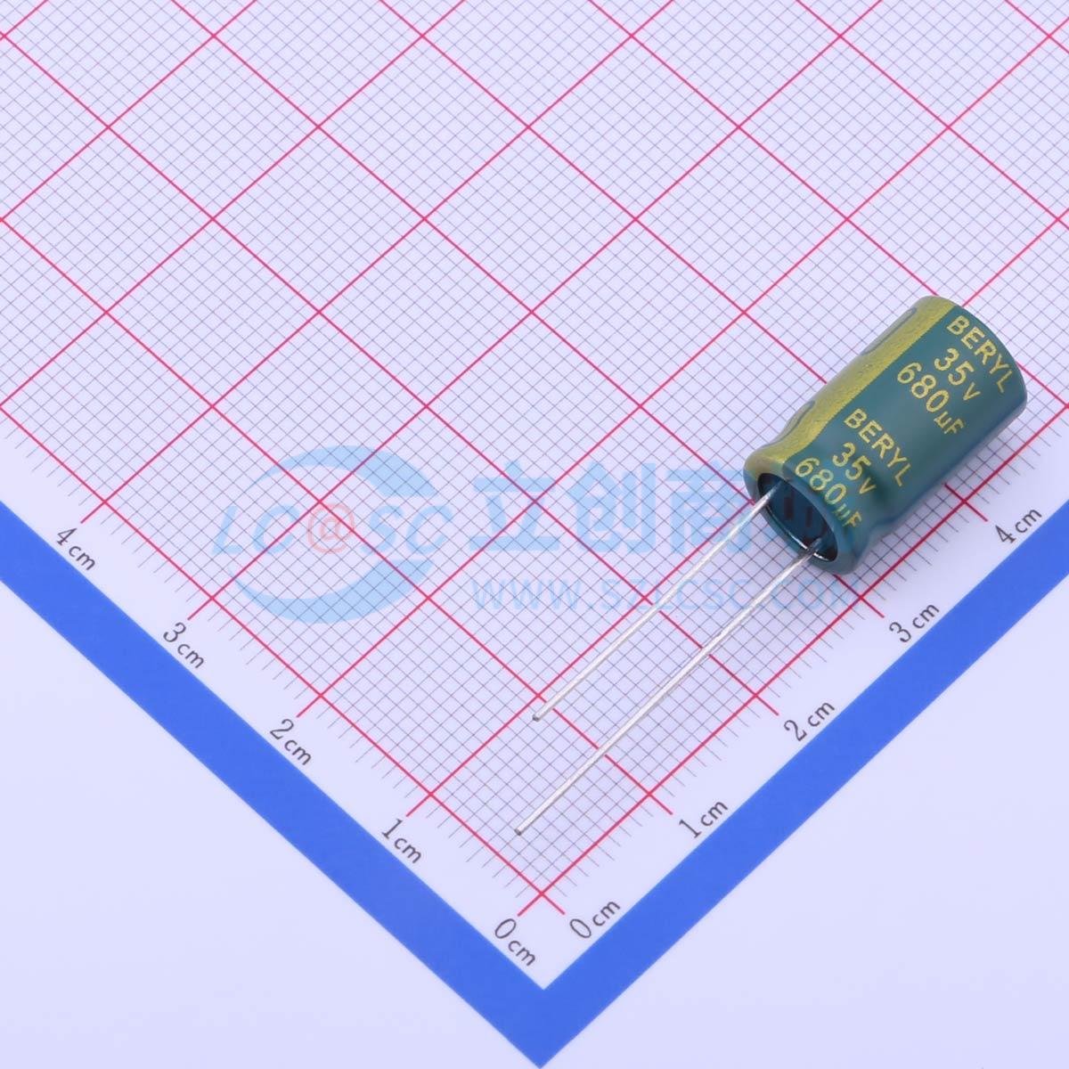 点击查看大图 RC035M681LO10*16TH-2A1E实物图