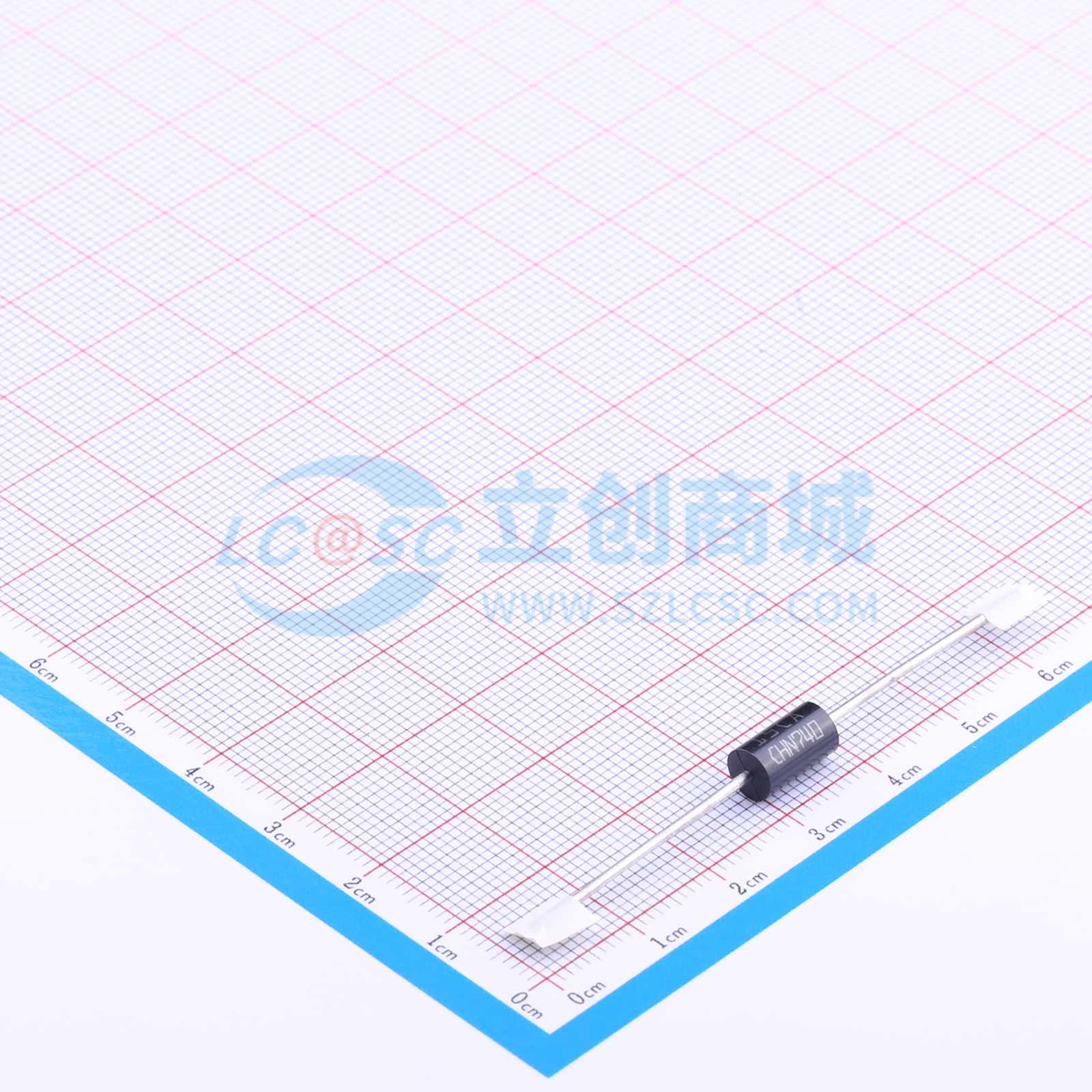 点击查看大图 1.5KE15CA实物图