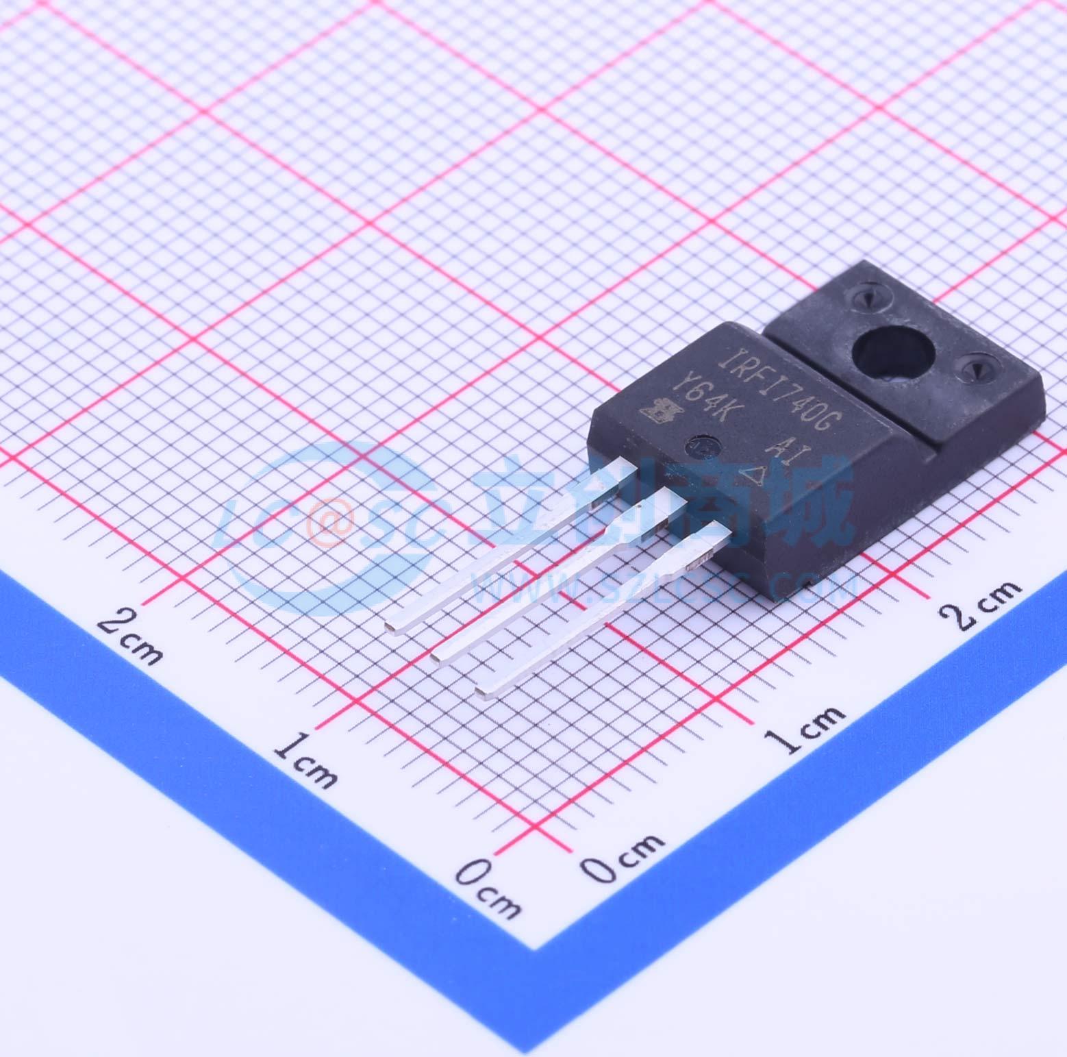 点击查看大图 IRFI740GPBF实物图