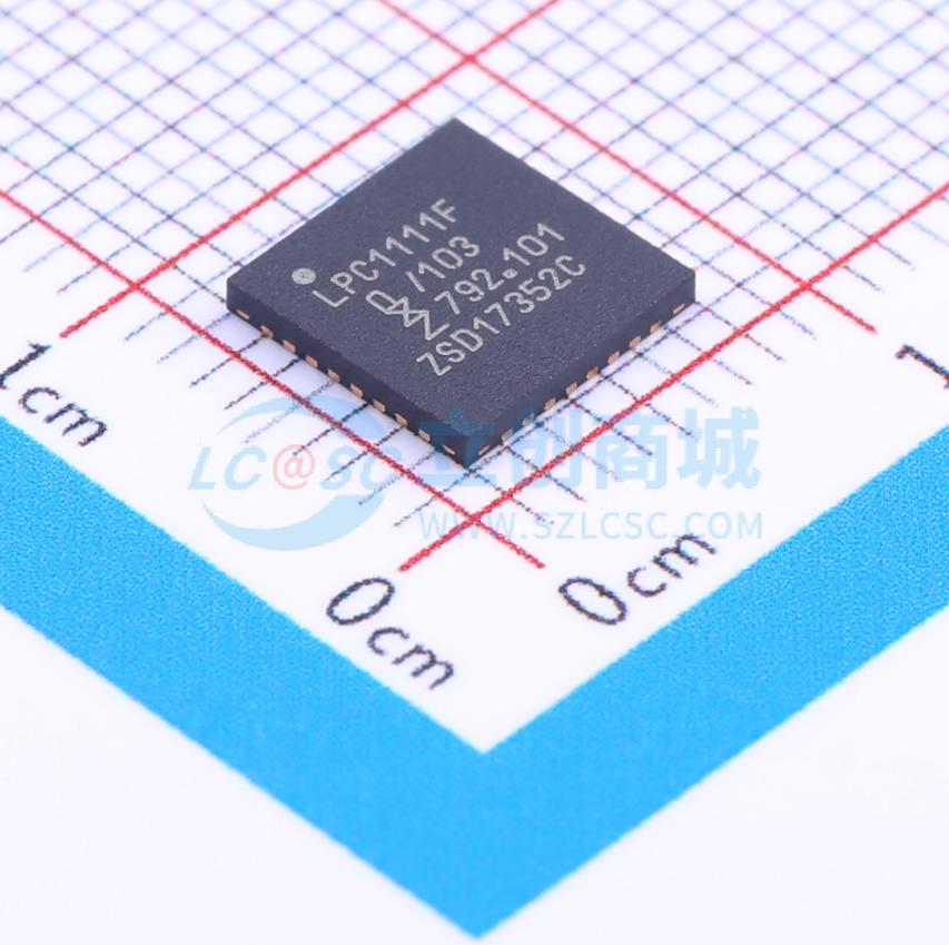 点击查看大图 LPC1111FHN33/103,5实物图